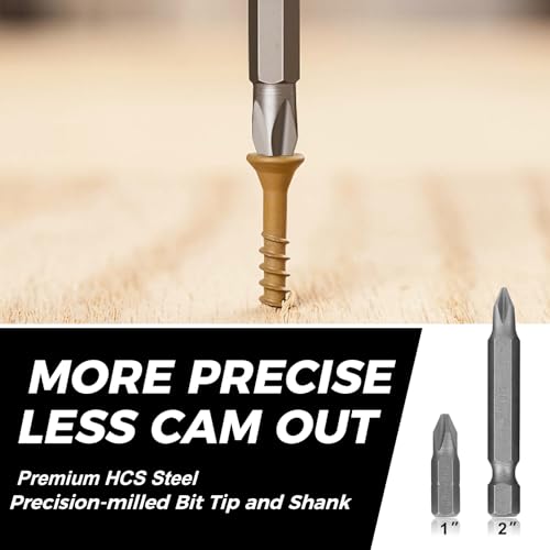 COMOWARE Drill Bit Set, 246 Pcs for Cordless Drill, Drill Driver Bit Set for Wood, Metal, Masonry, Cement and Screwdriver Bits Set Combo Kit - Thumbnail 4