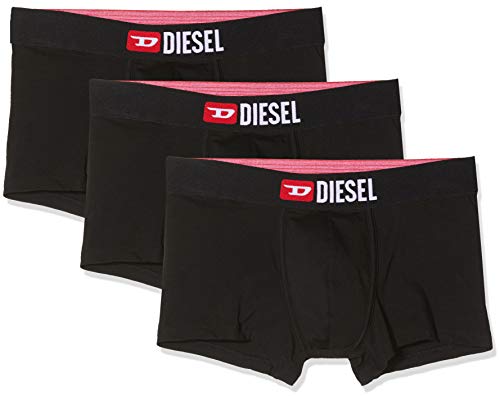Diesel Men's UMBX-damienthreepack Boxer-Shorts, Black, X-Small