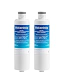 Waterdrop MIWF6200 Replacement for Midea® MIWF6200 Twist-in, Sharp SJWF200, SJG2254FS, Zline® MIWFT2100, Midea® Side-by-side Refrigerator Water Filter, 2 Filters