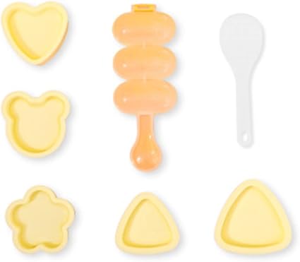 Amazon おむすび形 ライスボールモールドベビーフードサプリメントツールセット7ピースセット 色 Multicolor Size One Size 弁当デコレーション用品 オンライン通販