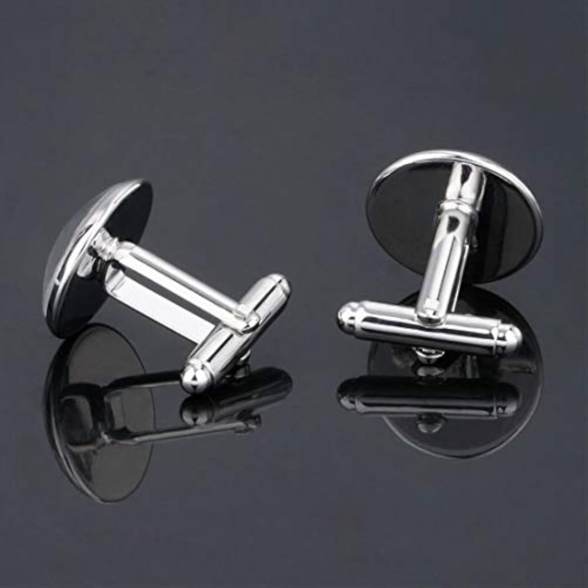 Men's Exclusive Alphabet A Stainless Steel Statement Cufflinks