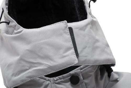 Image of MOERDENG Women's Waterproof Ski Jacket Warm Winter Coat Hooded Snowboarding Jacket Snow Coat
