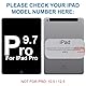MMOBIEL Homebutton Kompatibel mit iPad Pro (9.7-inch) 2016 - Home Taste Flexkabel Ersatz - Home Button - Inkl. Schraubenzieher - Schwarz