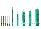 Ob für Hobby oder Heimwerk: Mit den verschiedenen Spritzen und Spritzensets seid ihr vollständig ausgerüstet. Größen in der Auswahl: 1ml, 2ml, 5ml, 10ml, 20ml, 50ml und 100ml. Drei verschiedene Kanülenlängen und wahlweise mit praktischem Schlauch.
