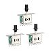 uxcell 3 Way Selector Switches,Guitar Pickup Toggle Lever Switches for Tele ST Electric Guitar 3pcs