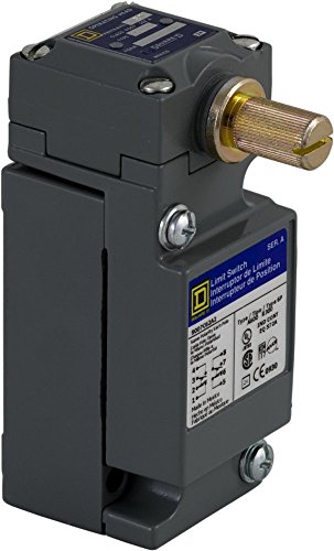 Telemecanique Sensors 9007C62A2 Heavy Duty NEMA Limit Switch, Standard Operation, 2 Pole, Low Diff. Rotary Head, CW + CCW Operation