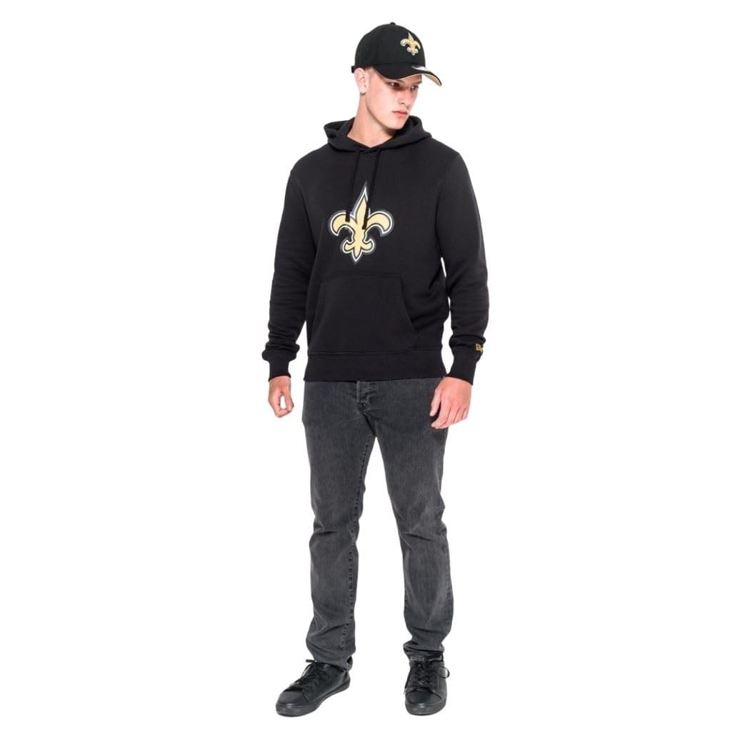 New Era Ne92160fa14 Team Logo Po New Orleans Saints Hoodie Homme (Lot de 1)