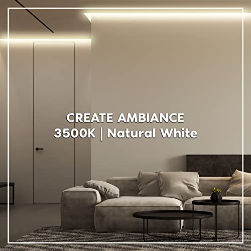Tira de luces LED LUXRITE 5 m, blanco natural 3500K miniatura 3