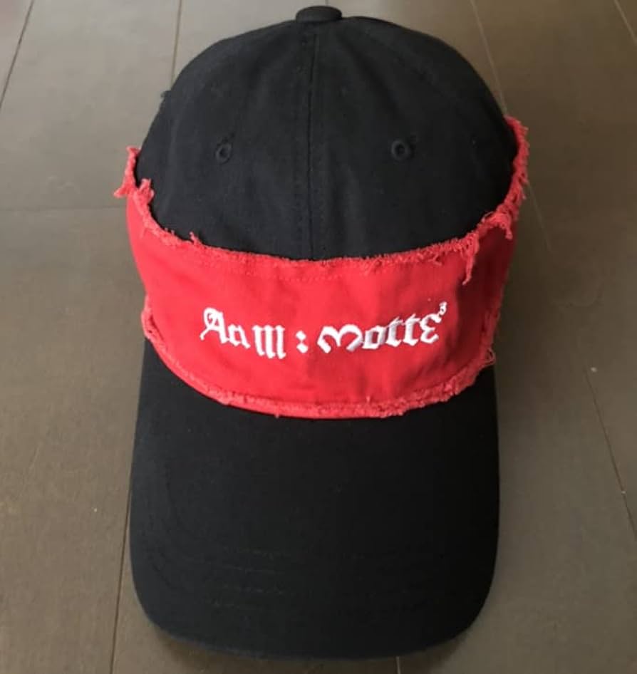 Amazon.co.jp: G-DRAGON ツアー CAP ブラック 赤 ACT III