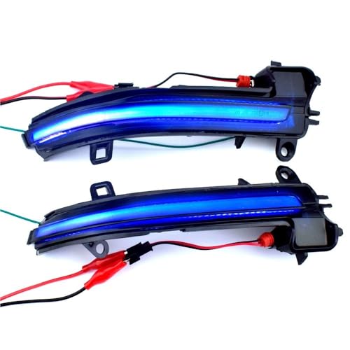 Clignotant rétroviseur droit à défilement LED séquentiel noir pour F20 F30 X1 M