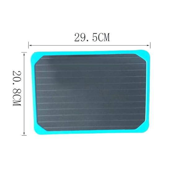 SDFGH Vassoio di sbrinamento veloce Scongelamento veloce Cibo Carne Frutta Piatto Sbrinamento Rapido Vassoio Scongelare Master Kitchen Gadget