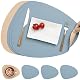 Tischsets Myir JUN aus Leder, abwaschbare runde Untersetzer
