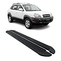 OMAC Trittbretter für Hyundai Tucson 2004-2009 Alu Schwarz
