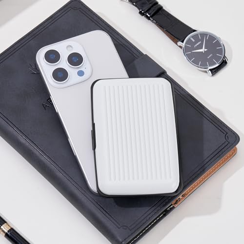 Image of Women Credit Cards Holder,RFID Blocking Protection Aluminum Metal Wallet for Men Women Business Card Holder