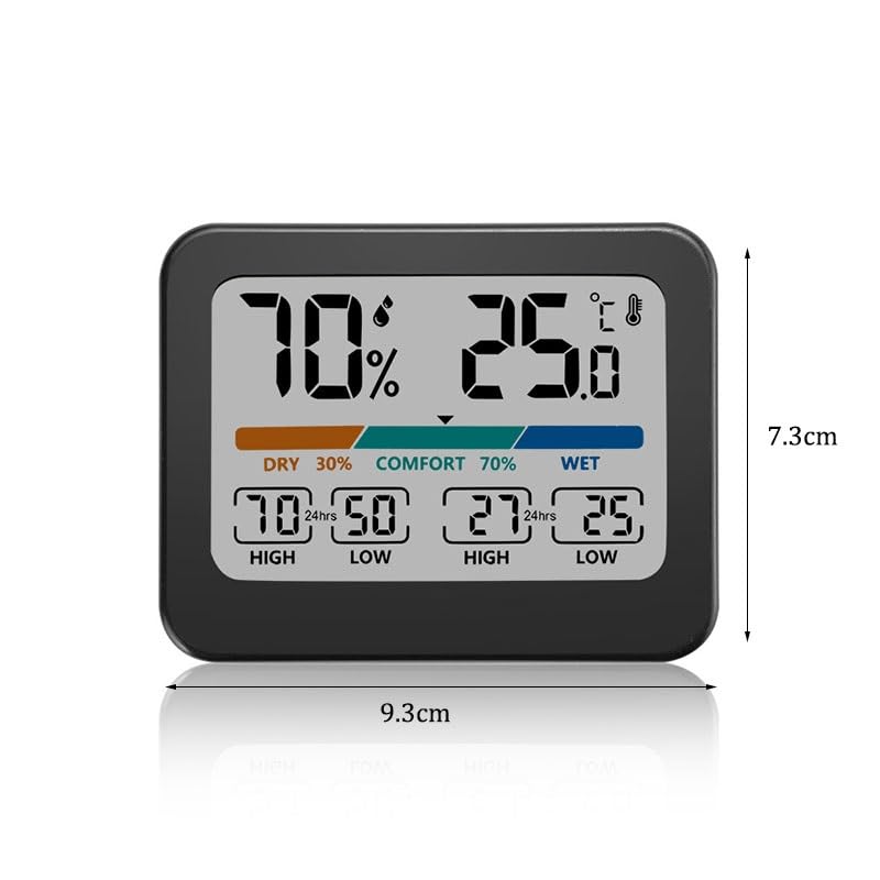 ABS Multifunctional Electronic Thermometer Color Large Screen Household
