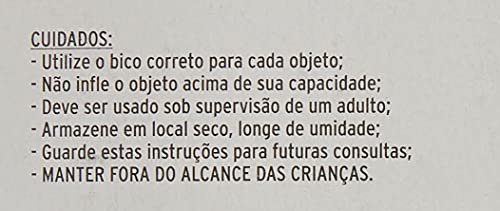 Western I-5 Kit para Inflar, Prata/Vermelho, 5 unidades