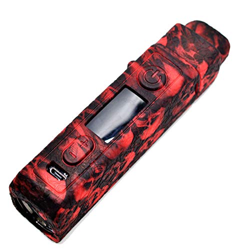 Rayley Protective Silicone Case Skin Cover Sleeve Wrap Shield for VOOPOO Vinci X 70W KitKit