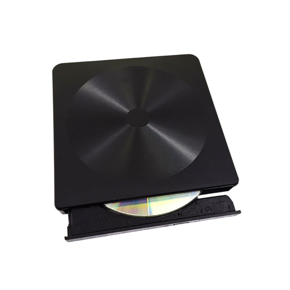 jojofuny Masterizzatore Dvd Esterno Typec Nero USB 3.0 Unità Ottica Abs per Desktop e Laptop senza Necessità di Driver Multi Funzione