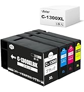 Amazon.co.jp: Feier キャノン BC-365XL(顔料ブラック) BC-366XL(染料