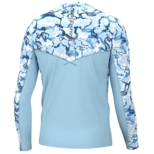 HUK Men's Icon X Pattern Long Sleeve, Performance Fishing Shirt2