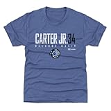 500 LEVEL Wendell Carter Jr. Orlando Magic Elite Youth Shirt (Tri Royal, 10-12Y Large)