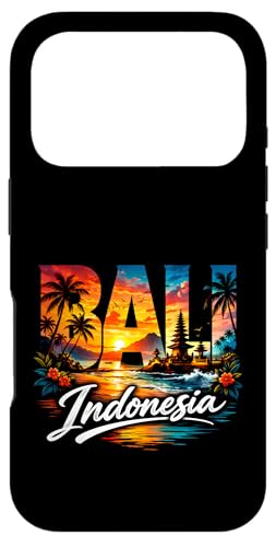 I Love Bali �C���h�l�V�A �o�P�[�V���� ���y�Y �X�}�z�P�[�X iPhone 17 Pro �p