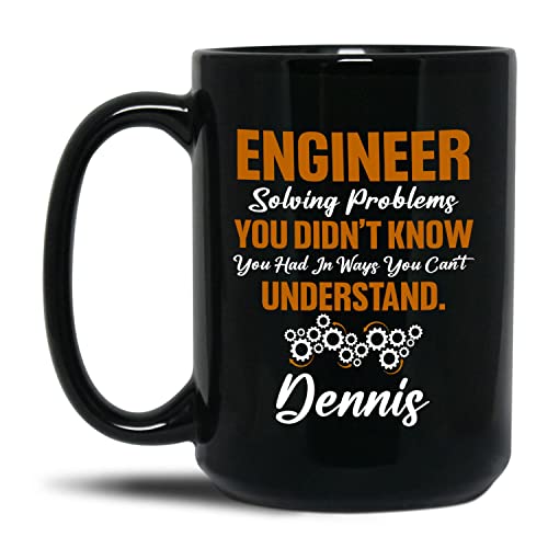 Funny Engineer Coffee Cup, Solving Problems You Didn't Know You