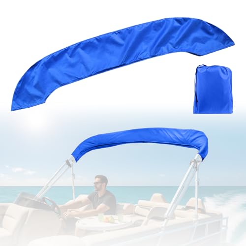 Bimini Top Boot Cover for 4 Bow Boat Support Top
