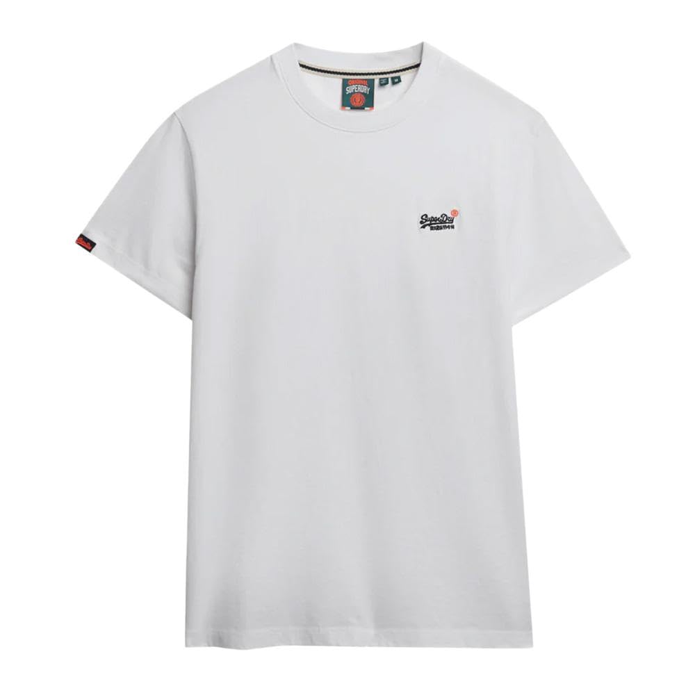 Superdry Men's Essential White T-Shirt, white, 3XL