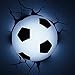 3DLightFX Sports Soccer Ball 3D Deco Light