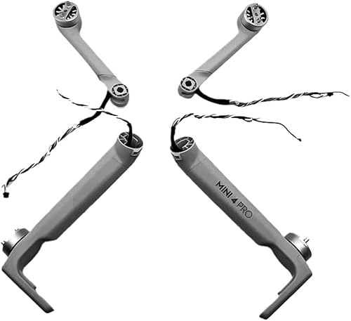 Miniatura 2 de IVYARD Brazos de motor para DJI Mini 4 Pro Drone piezas de repuesto izquierda derecha delantera trasera brazo para DJI Mini 4 Pro (color delantero