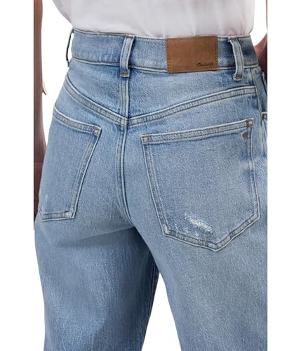 Madewell Women's Perfect Vintage Wide Light Crop in Hallstead Wash3