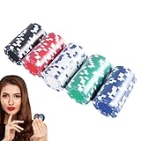 Dimensioni compatte: con ampi scomparti per tutti i tuoi chip e accessori, questo set da poker migliorato viene fornito in una custodia in alluminio con un fermo sicuro per una conservazione sicura e un trasporto facile