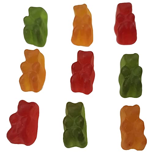 Black Forest Gummy Bears Mini - 2 Pounds, Assorted Flavors Made With Real Fruit Juice #TOP2