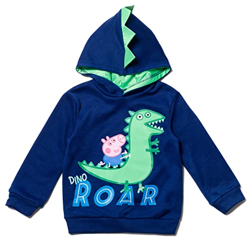 Pull à capuche Peppa Pig George anti-froid avec son jogging