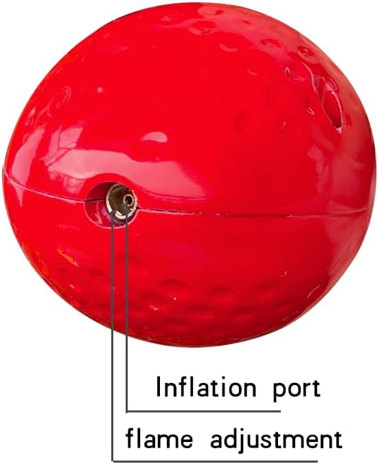 Miniatura 4 de Encendedor de antorcha de chorro de butano, recargable a prueba de viento, ajustable, velas de barbacoa para acampar (sin gas) (2 unidades) (e1)