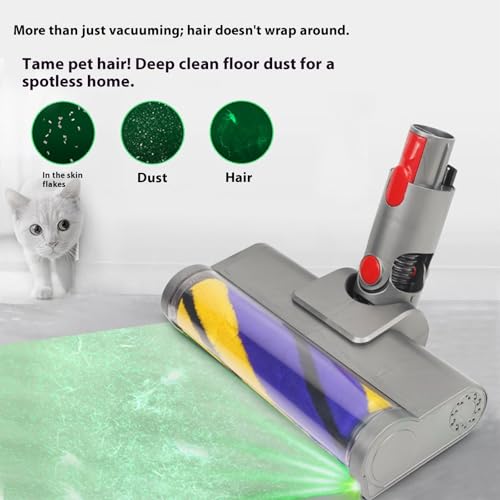 Tête de brosse à vide douce pour éliminer les cheveux du sol - 5