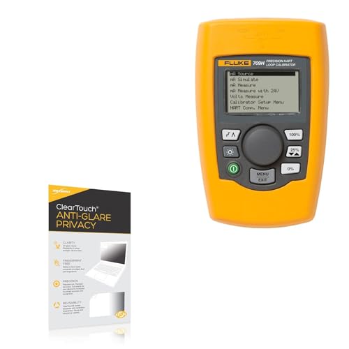 BoxWave Screen Protector Compatible with Fluke 709H - ClearTouch Anti-Glare Privacy (2-Pack), Privacy Screen Protector Flexible Film Anti-Glare