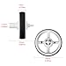 The Lord of the Tools Mouse Scroll Wheel Compatible with Logitech G Pro X Superlight 1 2, Superlight 2 DEX