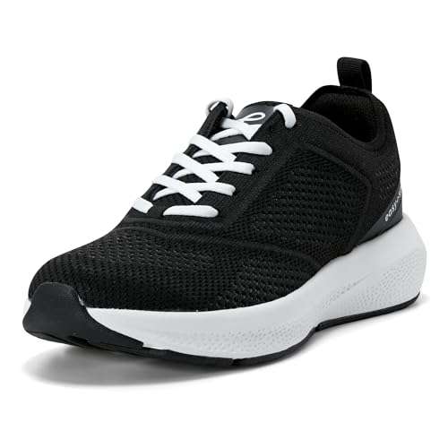 Easy Spirit Women's Sneaker, Black, 11 Wide