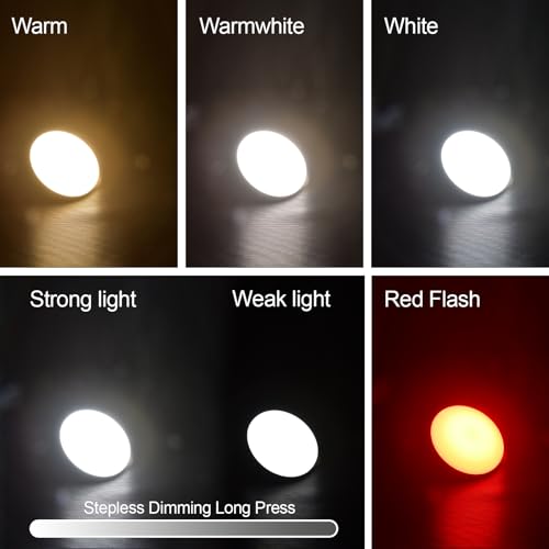 Image of 10000mAh 4000LM Camping Light 4 Light Modes Portable LED Camping Lantern Rechargeable Light 30W with Digital Power Display and Magnet , IPX5 Waterproof Tent Lights Power Failure Emergency Light