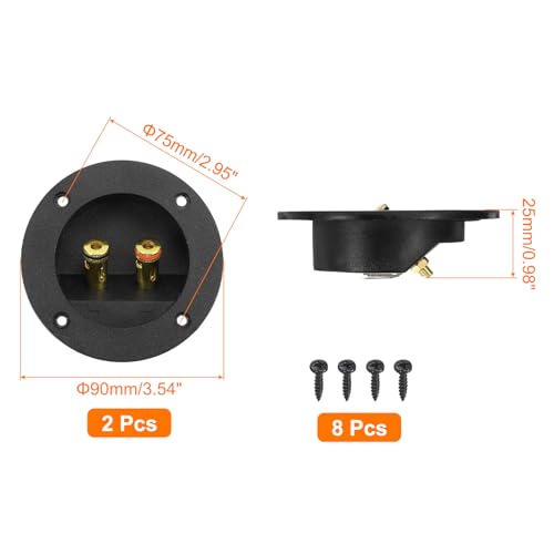 Caja terminal para altavoz de 2.4 pulgadas miniatura 2
