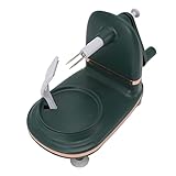 [Épluchage efficace] Épluchez les pommes et les poires en quelques secondes avec cet éplucheur de pommes, ce qui permet aux parents occupés de préparer des collations après l'école à la maison ou aux professionnels du bureau qui préparent des déjeuners sains. Obtenez des tranches uniformes pour les salades de fruits ou les garnitures de gaspillage, réduisant le temps de préparation de 50 % par rapport aux méthodes manuelles. La lame en acier inoxydable manipule effort les pommes