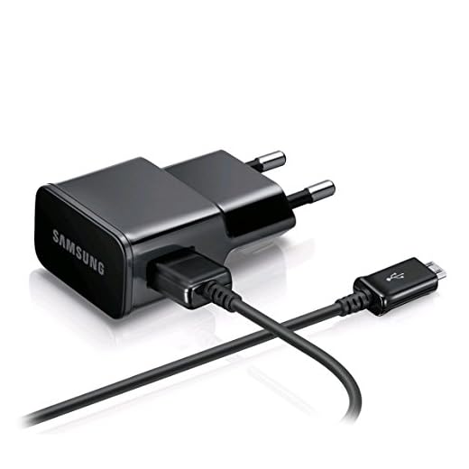 Samsung - Cargador Original para Todos los teléfonos celulares con Micro USB eta-u90ebe Incl Cable