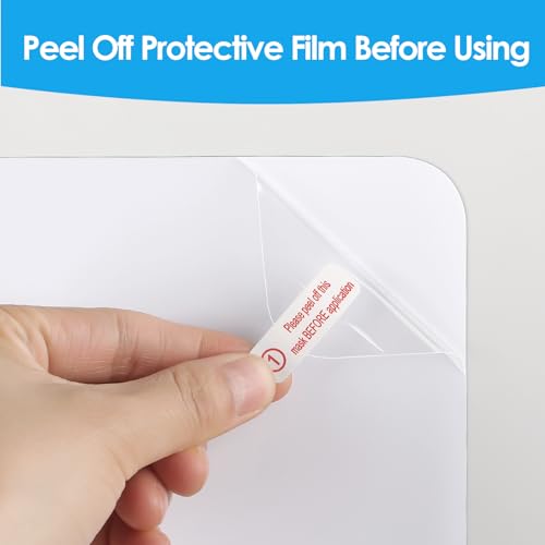 image for MaxGear Small Magnetic Dry Erase Board Sheet for Refrigerator, Fridge 