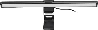 Computer Monitor Light Bar 3 Color Temperature Dimmable Eye Care Anti Glare Reading LED Task Lamp Saves Space for Desk/Office/Home/Game [Energy Class A]