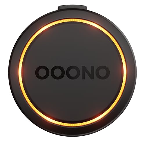 OOONO CO-Driver NO2 [Nuevo Modelo 2024] – Alarma de Seguridad Vial de Nueva Generación – Avisos de Radares y Peligros en la Carretera – Recargable – Indicador LED – Detector de Radares de Velocidad
