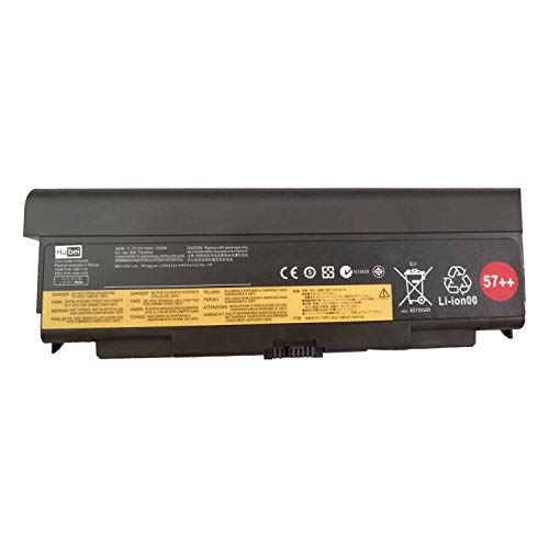 Hubei 57++ 45N1152 45N1153 45N1144 45N1145 45N1150 45N1151 0C52864 0C52863 Laptop Battery Replacement for Lenovo ThinkPad T440P T540P W540 W541 L440 L540 Series (11.1V 100Wh 8.96Ah)