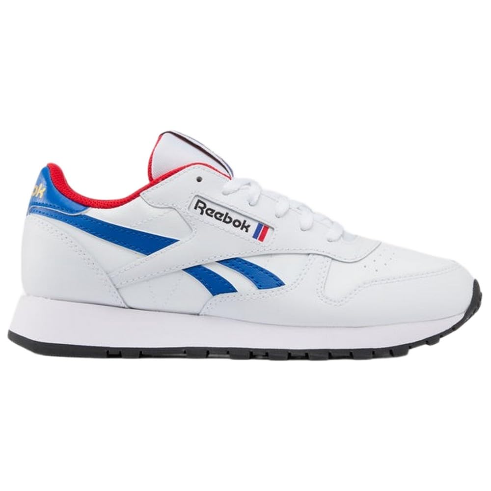 Reebok - Classic Leather Junior Sneakers  Ftwrwhite/Vectorblue/Vectorred  Size 35