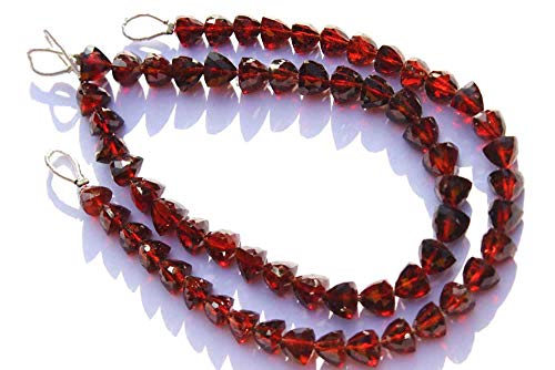 Grenat naturel trillion AA+ perles haut de gamme pour création bijoux